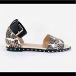 Valentino Garavani Snakeskin Soul Rockstud Sandals Photo 7