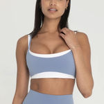 FORM Layered Sports Bra Blue Size XS Photo 0