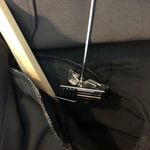 Black Halo NWT  Size 2 The Lizzy Black Asymmetrical Long Sleeve Zip Dress Photo 15