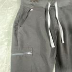 FIGS Zamora Jogger Scrub Pants Size Large Women's Black Technical Collection Photo 8