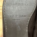 Stuart Weitzman  Jeweled Loafer Women's 8.5M Suede Brown Block Heel Career Preppy Photo 9