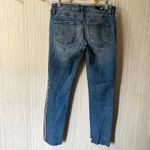 Kut From The Kloth Reese Ankle Straight Leg Jeans With Side Stripes Size 2 Photo 1