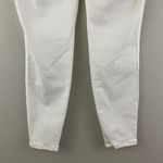 Spanx White High Waisted Shaping Stretch Denim Ankle Skinny Jeans NEW Photo 9
