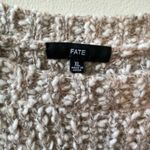 FATE. long sleeve sweater, beige/white, size XL Photo 1