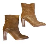 Ralph Lauren POLO Ankle Boots Size 9 Tan Suede Heeled Booties Brindley in Box Photo 5