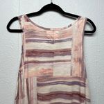 cupio Artsy Painter Ruffle Tank Top Womens Medium Preppy Minimalist Beachy Flowy Photo 5