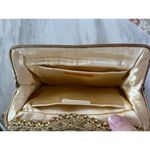 Le Goût du Jour Gold Beaded Swirl Rhinestone Filigree 50s Wrist Bag Photo 8
