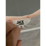 Jack by BB Dakota  Pink Tie Cropped Top Size Small Photo 3