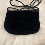 Not sure Size OS Vintage Floral Embroidered Velvet Crossbody Bag with Black Brai Photo 1
