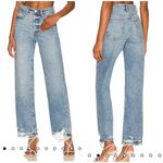 Lovers + Friends  Women's Ryan LFJ252-522 Size 25 High Rise Straight Jeans NWT Photo 1