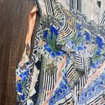 Camilla  Salvador Secrets Long Wrap Dress w/ Frill Photo 3