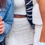 Hot & Delicious White sparkle outfit Photo 0