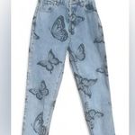 PacSun Eco Butterfly High Waisted Straight Leg Jeans Photo 1