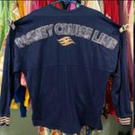 Disney  parks cruise line navy rose gold cuffed sleeve spirit jersey L Photo 1