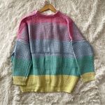 Lazy Oaf  pastel rainbow cardigan Photo 5