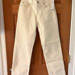 Levi's 501 '90's Size 24x30 Women's Off White Cream Jeans NEW Straight Leg NWT Photo 0