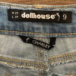 Dollhouse NWT Charley Distressed Skinny Jeans Light Blue Size 9 Photo 8