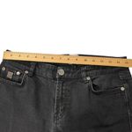 Red Valentino Skinny Jeans Black Low Rise Dark Wash Pockets Womens Size 31 Photo 10