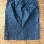 Gap  dark wash size 6T Y2K denim business casual pencil skirt Photo 2
