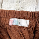 FP Beach Free People Women XS Terry Shorts Brown Casual Soft Fabric Side Pockets Photo 1