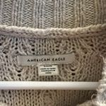 American Eagle Outfitters Beige Mock Neck Sweater Photo 1