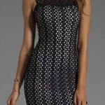 Black Halo NWT  Marianne Crochet Mini Dress Sz. 8 Photo 0