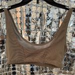 Nike  Women's Olive Sports Bra Photo 1