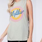 Honey Punch Graphic Print Muscle Tank Top Photo 7