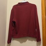 Longaberger Homestead Size Large Red Fleece Quarterzip Photo 4