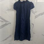 Marc Jacobs silk blend patterned dress - midnight blue - size 2 Photo 2