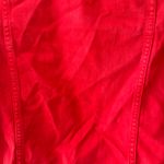 Rag and Bone  Red denim Oversized Jacket size XXS Photo 7