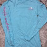 Simply Southern Blue Long Sleeve T-shirt Photo 0