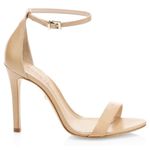 Schutz NWOT  Cadey Lee Sandal Beige Leather Suede Mate Neutral Classic Sexy Party High Heels Ankle strap Beige Cream Photo 0