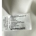 Chiara Boni Elisse Dress Women's 46 White One Shoulder Ruffle Sheath Knee Length Size 10 Photo 8