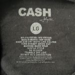 Johnny Cash Graphic TShirt Black Size Large Photo 3