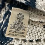 Anthropologie Moth ANTHRO Draw The Eye Tan Black Comb Mix Media Sweater Vest $128 EUC S/M Photo 9