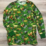 Jungle Print Scrub Top size XS Photo 0