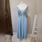 Alexia Admor  CAMILA MIDI DRESS NWT size 12 Blue Photo 2