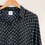 CAbi  Olive Martini Navy Button-Down Blouse #5019 Size M Photo 4