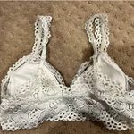 Aerie White Lace Bralette Photo 1