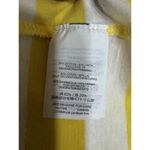 NWT J. CREW (2017) Women's L Yellow White Striped Embroidered Sunglasses T Photo 3