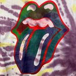 The Rolling Stones Psychedelic Hot Lips Rock Band Tie Dye M Photo 2