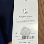 ATHLETA NWT $109 Cozy Karma Asym Pullover Navy Size M Photo 3