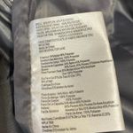 Michael Kors Gray Down Hoodie Hooded Long Sleeve Quilted Puffer Jacket Size L Photo 4