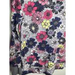 secret treasures  Floral Medium Sweater Scoop Neck Pastel Spring Cottagecore Photo 2