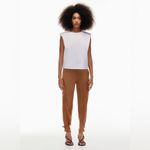 Aritzia Babaton Refined High-waisted satin cargo pants - Size: 8 Photo 5