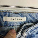 PacSun  destroyed distressed mom jeans women’s size 26 trendy high rise casual Photo 2