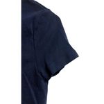 Ralph Lauren Lauren  Cotton Crew Neck Slim Fitting T-Shirt Navy Blue Medium Photo 3