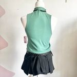 Wild Fable Green Mock Neck Tank Top, Minimalist, Y2K, Clean Girl, Streetwear, Retro, Medium Photo 2