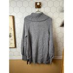 Anthropologie  Gray Paloma Ribbed Knit Relaxed Turtleneck Sweater - Size - Small Photo 4